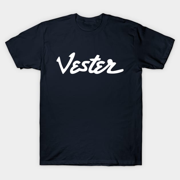 Vester Guitar T-Shirt by carcinojen